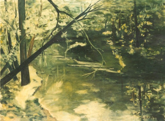 painting of passenger creek
