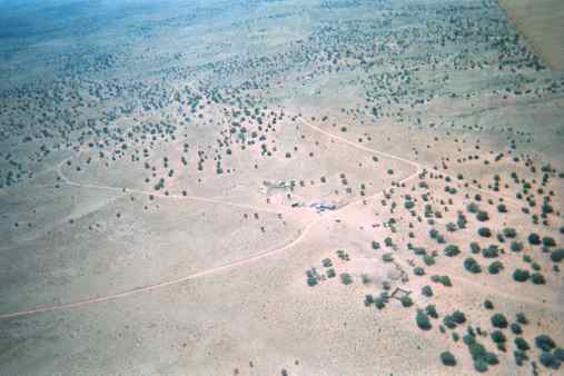 arial view from homesite on reservation