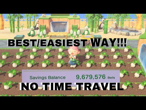 How to get RICH off TURNIPS in Animal Crossing New Horizons NO TIME TRAVEL! (my tips +technique)