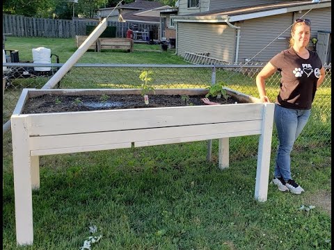 How To Build The Perfect Height Elevated, Raised Bed!