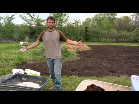 How To Mix Worm Castings For the Garden.