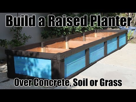 How to Build a Raised Garden Bed.