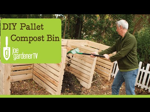 How to Make a Compost Bin for Free Using Shipping Pallets