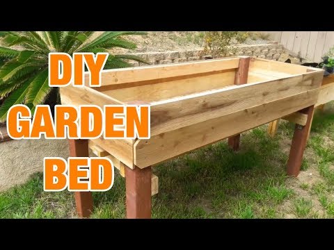 EASY DIY RAISED GARDEN BED