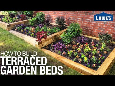 How to Build a Terraced Garden Bed on a Slope