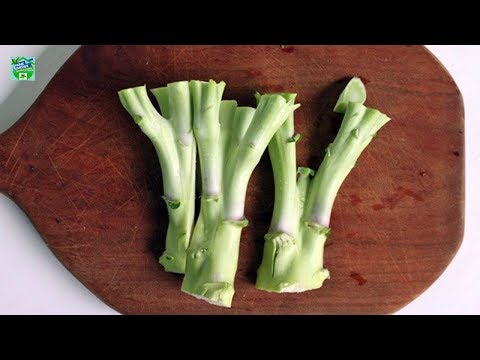 You Will Never Throw Away Broccoli Stems After Watching This | Home Remedies