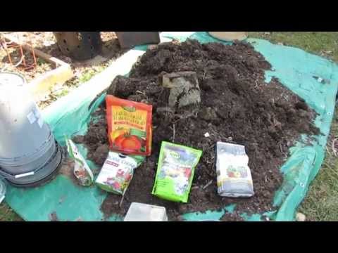 Principles of Preparing & Refreshing Last Year's Garden Container Soil - TRG 2015