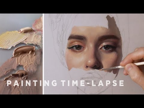 OIL PAINTING TIME-LAPSE || “Blossom”