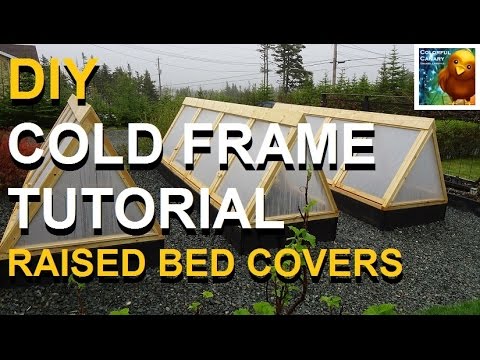 DIY | How To Build Cold Frames | Raised Bed Covers | Newfoundland Gardening