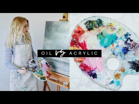 ACRYLIC vs OIL Painting | Differences, Pros & Cons