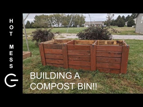 Building a Compost Bin