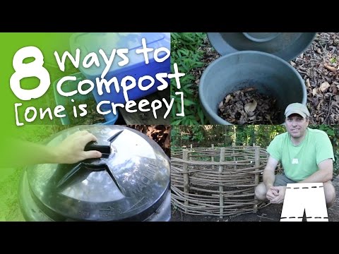 How to Compost - 8 Methods [One is Creepy] | GreenShortzDIY