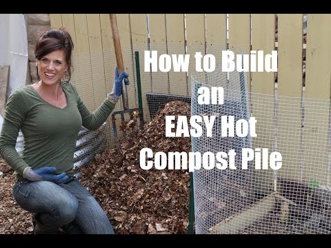 How To Build An Easy Hot Compost Pile