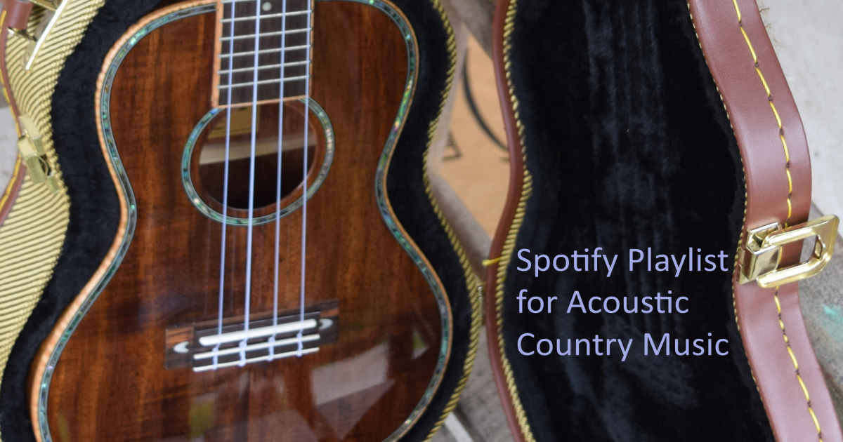 spotify playlists for acoustic country music